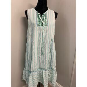 Hiho Tortola Dress Sleeveless Long Blue XL Women's A98